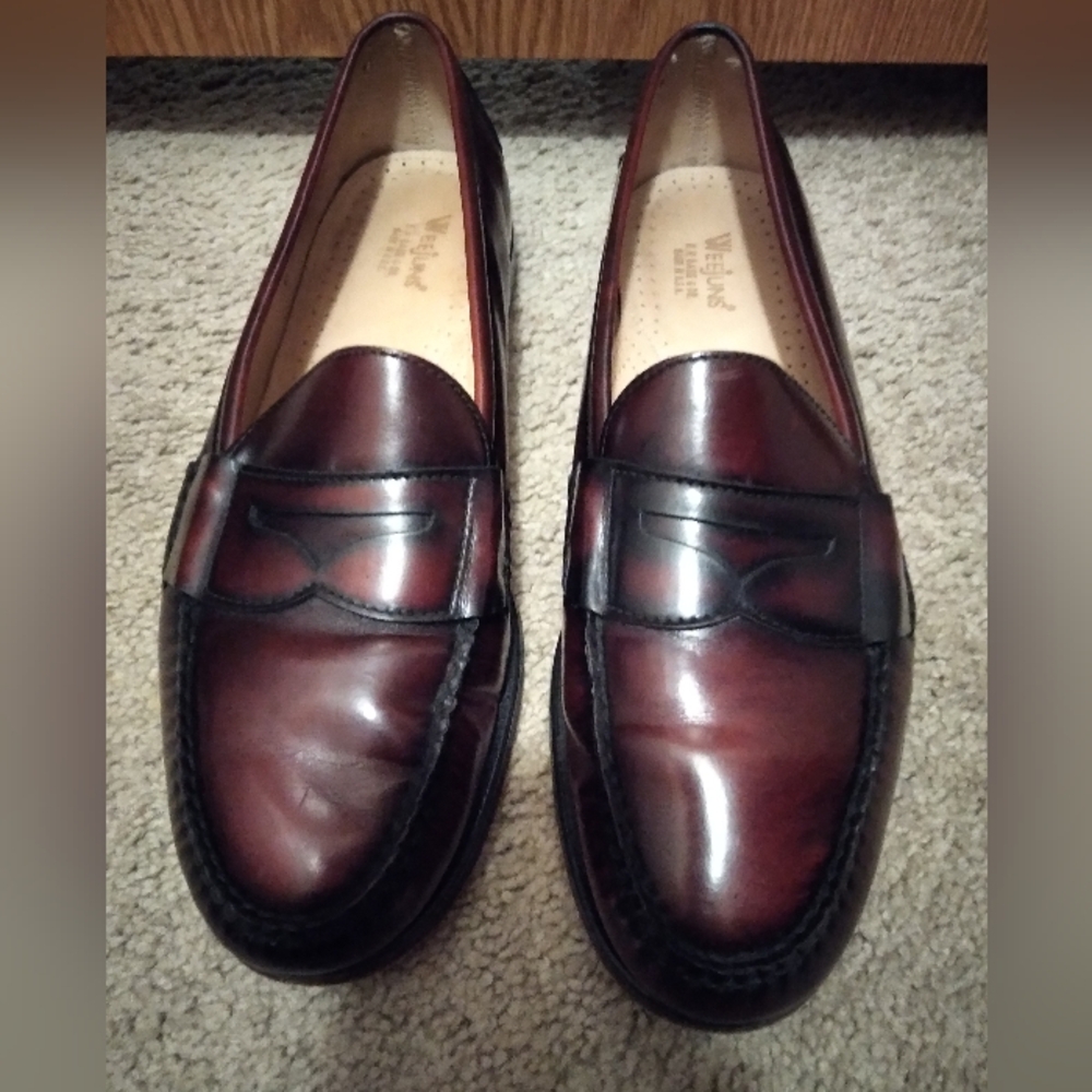 Men's Burgundy Loafers